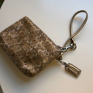 Coach wristlet